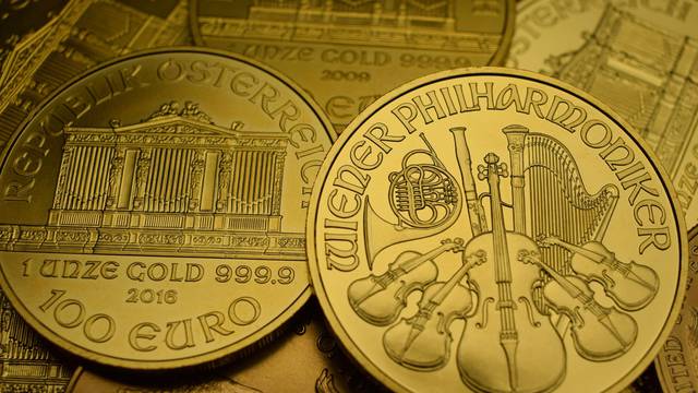Wiener,Philharmoniker,Gold,Coin,1,Oz,,Vienna,Philharmonic,,Investment,Gold