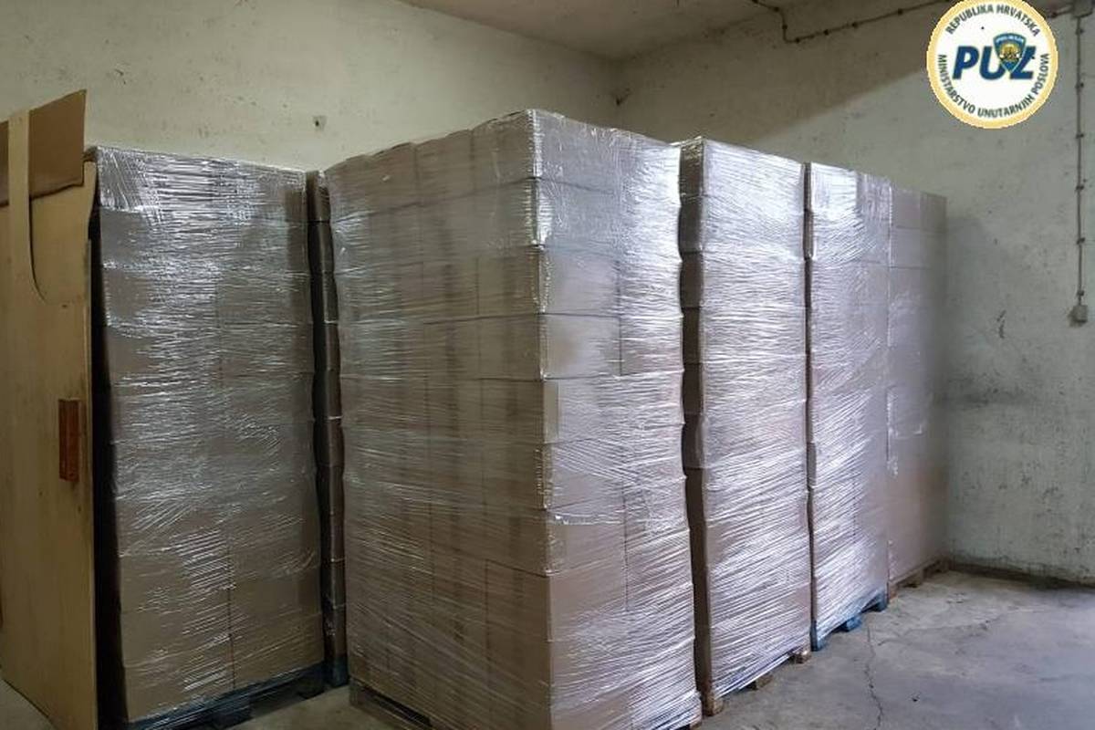 Zbog krijumčarenja duhana Hrvatska gubi 120 mil. eura