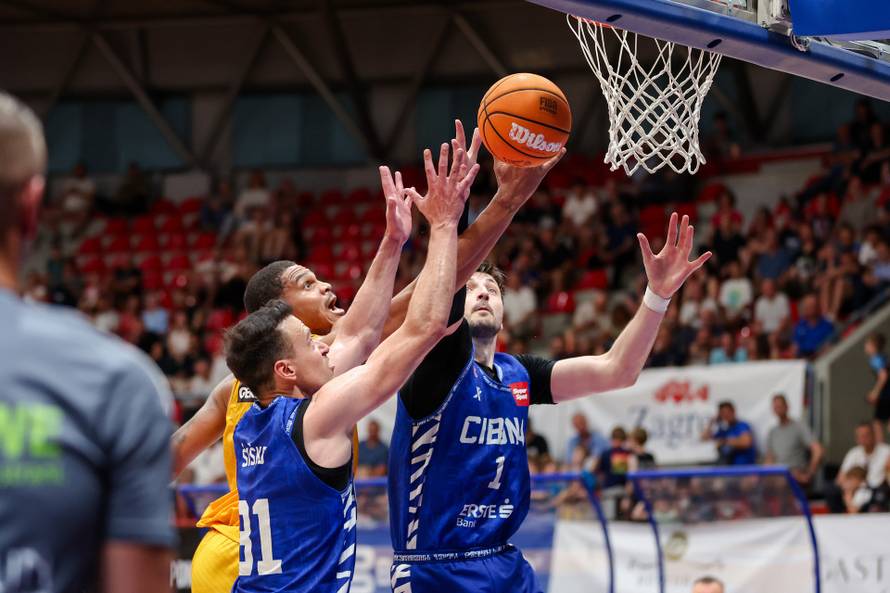 Zagreb: Treća utakmica polufinala Prvenstva Hrvatske, KK Cibona - KK Split