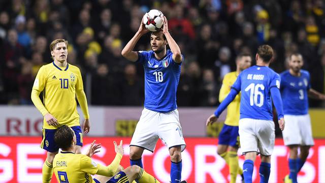 SWE, FIFA WM 2018 Qualifikation, Schweden vs Italien