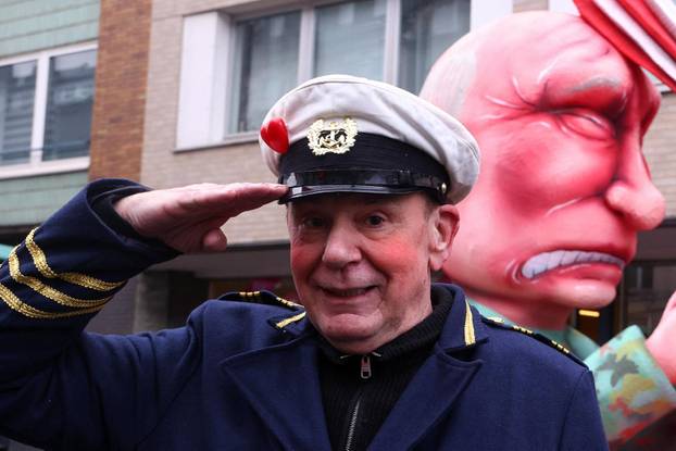 Rose Monday parade in Dusseldorf
