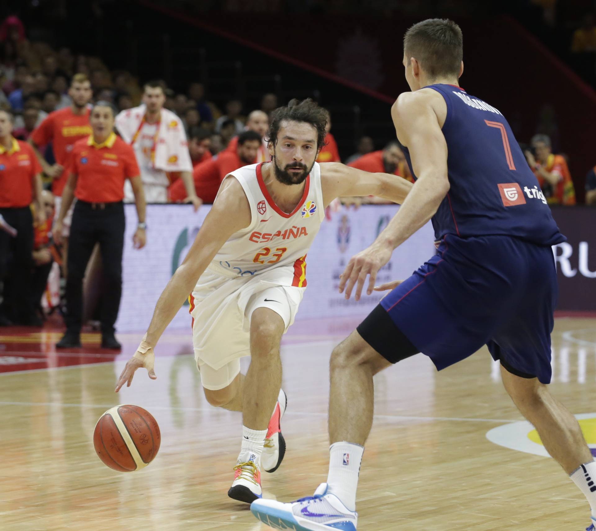Basketball - FIBA World Cup - Second Round - Group J - Spain v Serbia