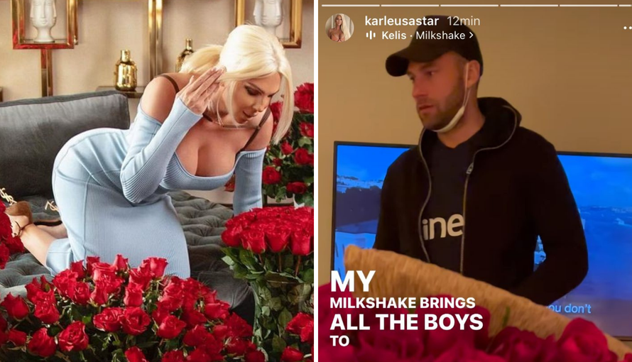 Karleuša objavila video Tošića s ružama, Duško do prije tjedan dana imao zabranu prilaska