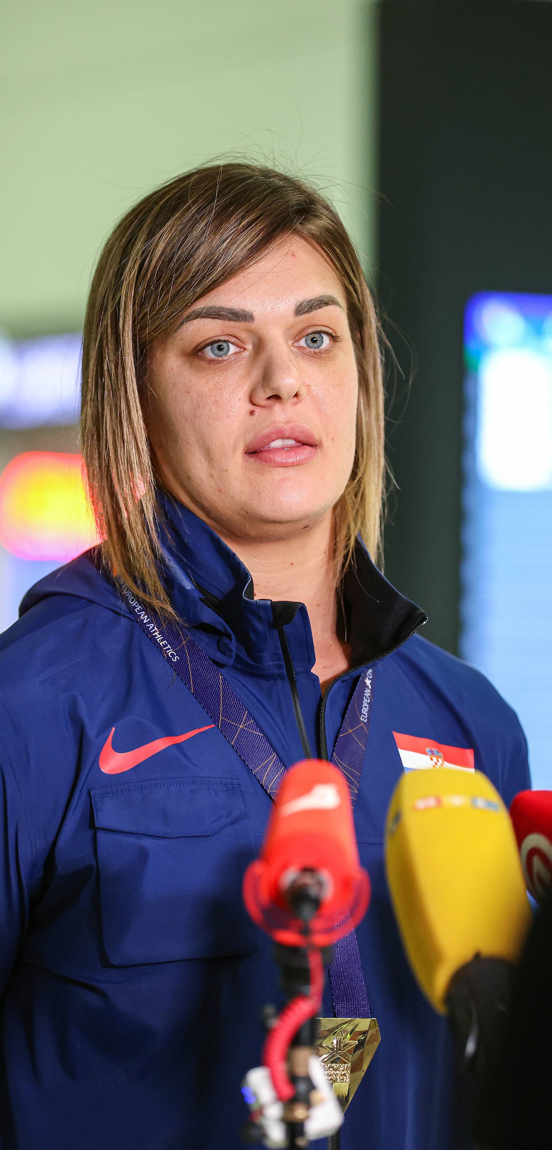 Zlatna Sandra Perković vratila se s Europskog atletskog prvenstva iz Muenchena