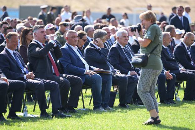 Knin: Središnja svečanost obilježavanja 31. obljetnice VRO Oluja