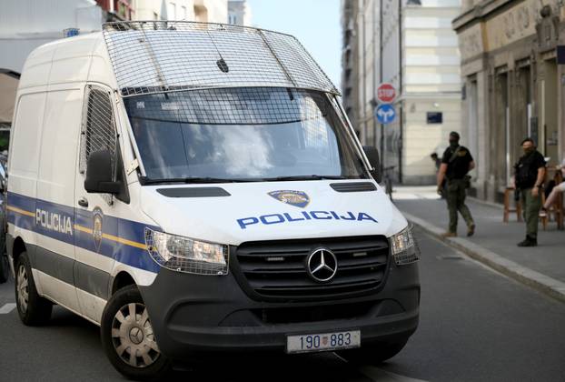 Zagreb: Privođenje osumnjičenih za ubojstvo na Županijski sud gdje će se odlučiti o istražnom zatvoru