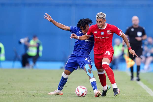 Zagreb: Prijateljska utakmica GNK Dinamo Zagreb - FC Kryvbas Kryvyi Rih