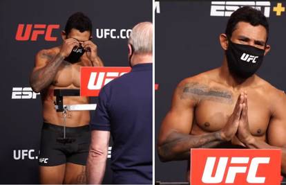 UFC borac u suzama: Za skoro 6 kg promašio kategoriju na vagi