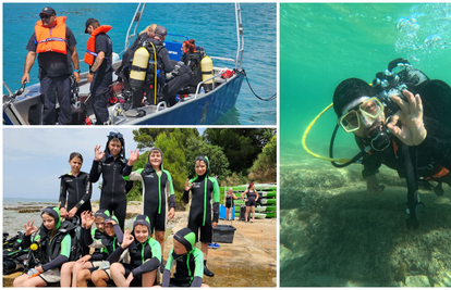 Bravo! Djeca u ekološkoj akciji počistila Jadransko podmorje