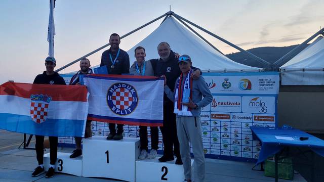 Jedriličari splitskog Mornara na Europskom prvenstvu uzeli sve tri medalje: Ajme, majko! Čudo