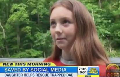 Djevojčica (10) je ocu spasila život statusom na Facebooku