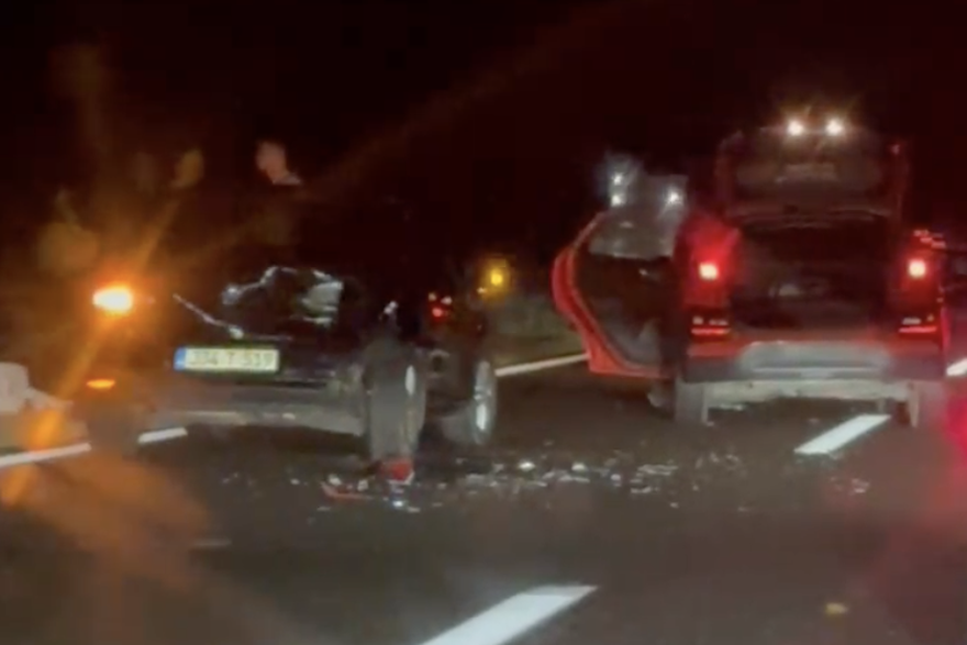 Prometna nesreća između čvora Donja Zdenčina i NP Demerje