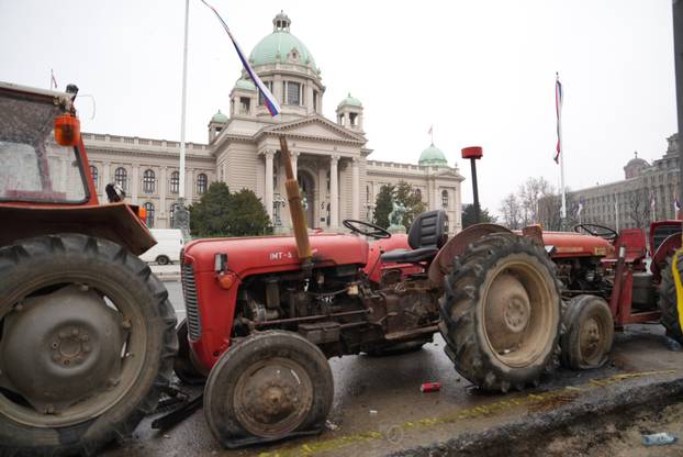 Ulice Beograda  nakon najmasovnijeg studentskog prosvjeda "15 za 15"
