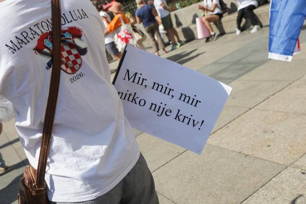 Tisuće prosvjednika preplavile središte Zagreba zbog otpada u Lici