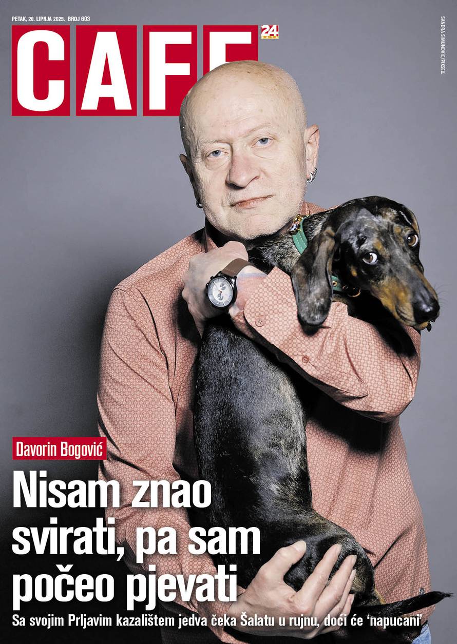 Davorin Bogović pozirao nam je kao Picasso: 'Jedva čekamo Šalatu, doći ćemo napucani...'