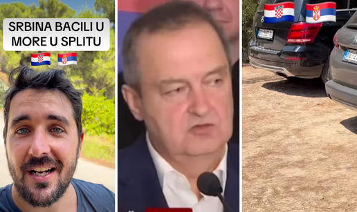 VIDEO Srpski influencer javio se iz Splita i odgovorio Da&ccaron;i&cacute;u: 'Jo&scaron; me nitko nije bacio u more'