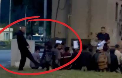 Nevjerojatan odgovor MUP-a o snimci: 'Policajac je nogom pokazivao strancu gdje da čeka'