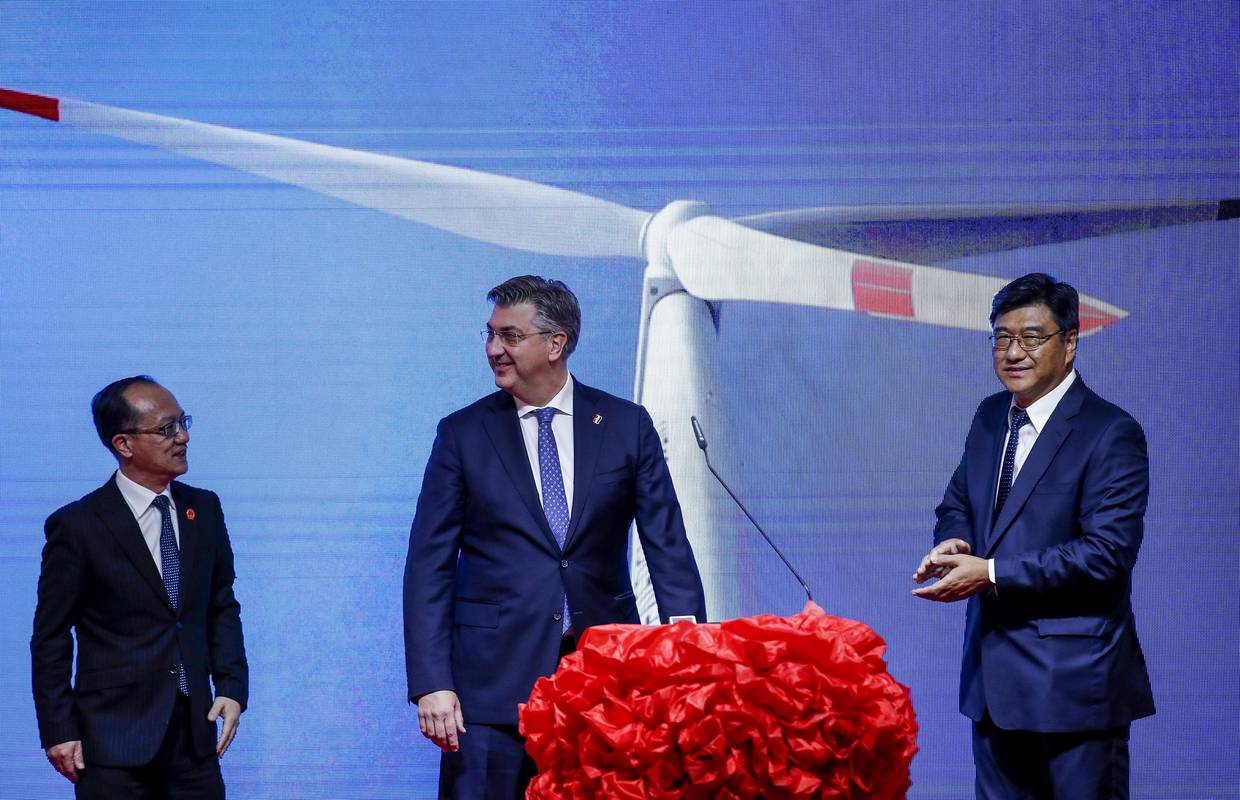 Ulaganje od 200 milijuna eura: Kinezi izgradili vjetroelektranu Senj, Plenković ju pustio u rad