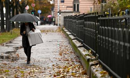 FOTO Zagreb okupan kišom.  Evo kakvo nas vrijeme očekuje dalje