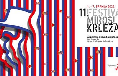 Posjetite 11. Festival Miroslava Krleže od 1.7. - 7.7.2022.