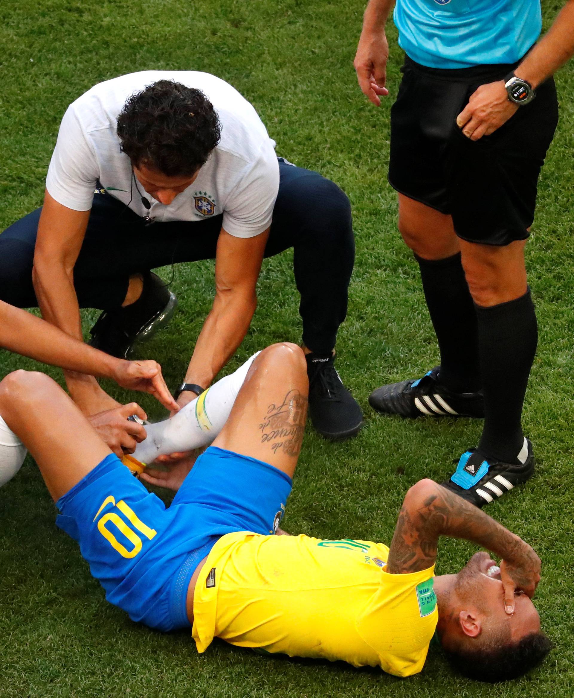 World Cup - Round of 16 - Brazil vs Mexico