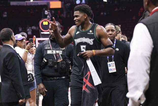 NBA: Minnesota Timberwolves at Houston Rockets