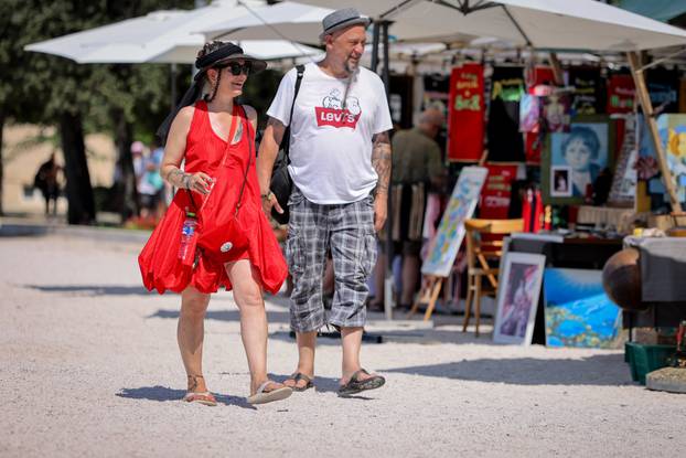 Zadar: Subotnja špica u centru grada