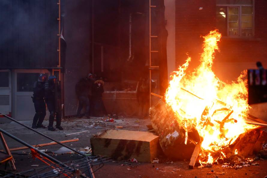 Demonstration against the 'Global Security Bill' in Paris