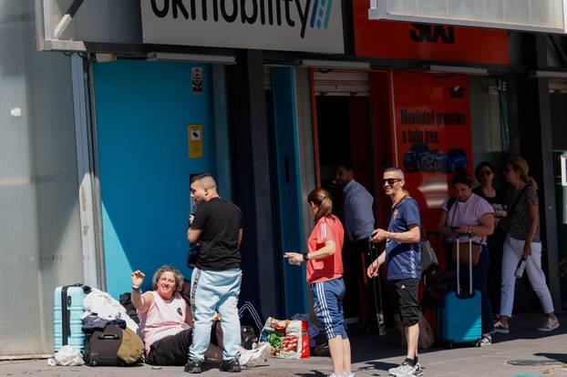 Power outage in Valencia