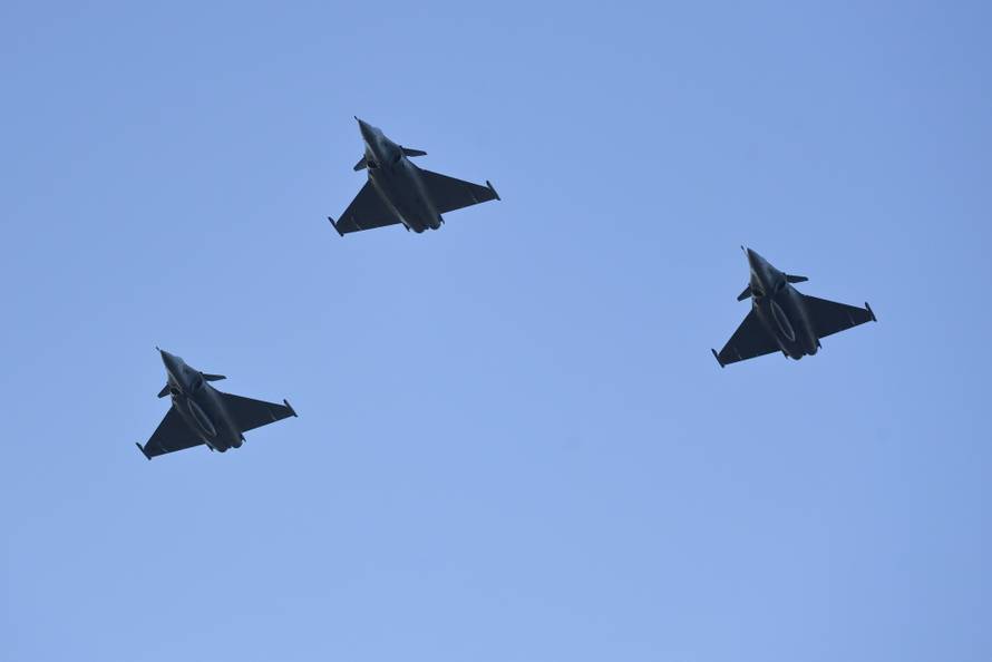 Zagreb: Prelet Rafalea u povodu 30 godina VRO Oluja