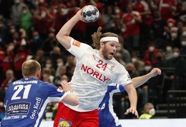 EHF 2022 Men's European Handball Championship - Main Round - Denmark v Iceland