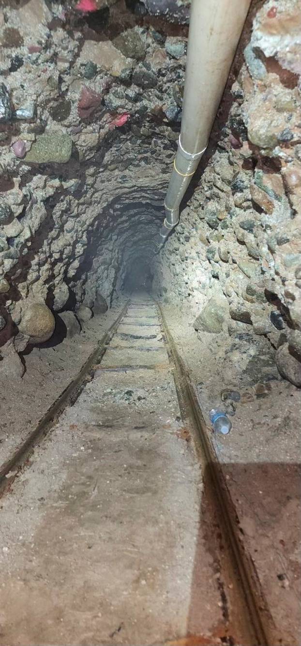 Subterranean tunnel discovered at U.S. Mexico border