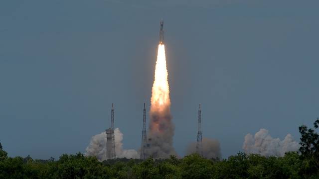 Chandrayaan-3 lander blasts off in Sriharikota
