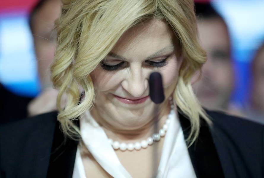 Kolinda Grabar-Kitarović održala govor i čestitala novoizabranom predsjedniku Milanoviću