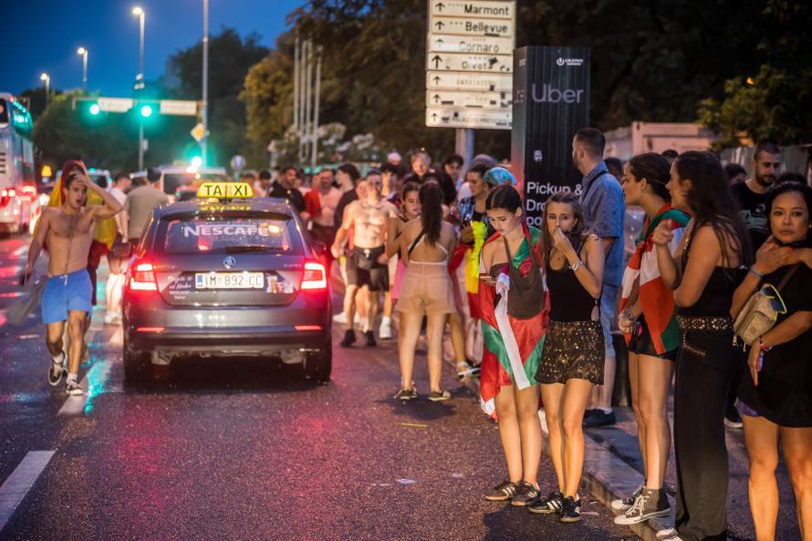Split: Gužva nakon završetka Ultra Festivala