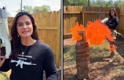 VIDEO Američka političarka koja obožava Trumpa objavila video: Bacačem plamena pali Kuran...