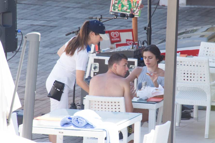 Dubrovnik: Edin Džeko s djevojkom Amrom na odmoru