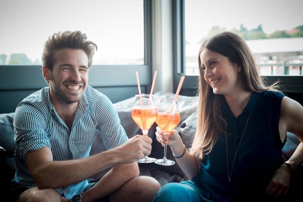 Young Beautiful Couple Lovens