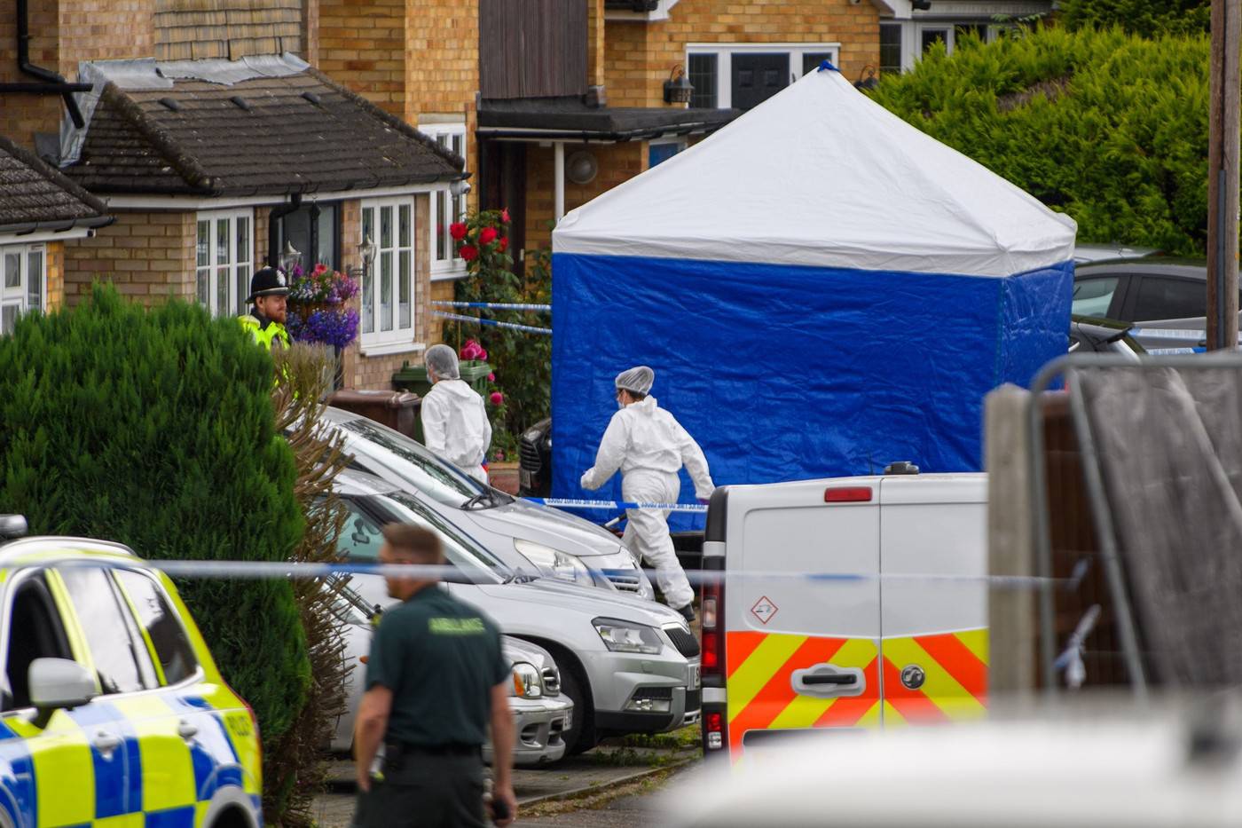 Triple murder investigation launched in Bushey,, Ashlyn Close, Bushey, Hertfordshire, UK - 10 Jul 2024