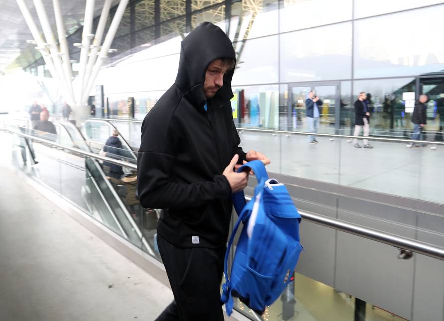 Zagreb: Odlazak GNK Dinamo na okršaj s Atalantom