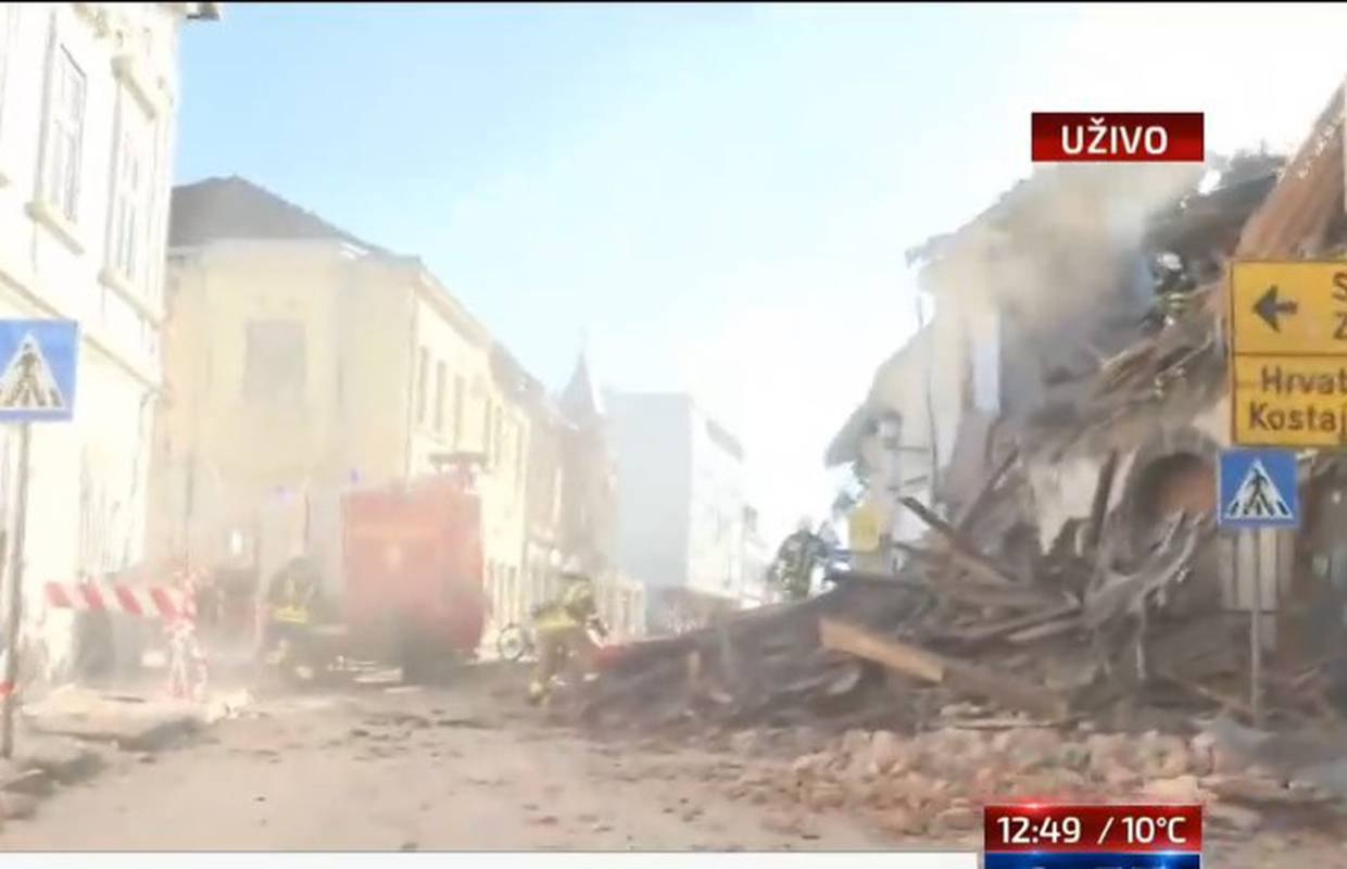 Gradonačelnik Petrinje: Umrlo je jedno dijete u potresu