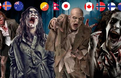 Strah vas je zombi apokalipse? Ovo je 10 najsigurnijih država u tom slučaju. Hrvatska bez sreće