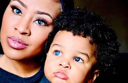 Mama i sin imaju posebne oči: Poput plavo-smeđeg vrtloga su