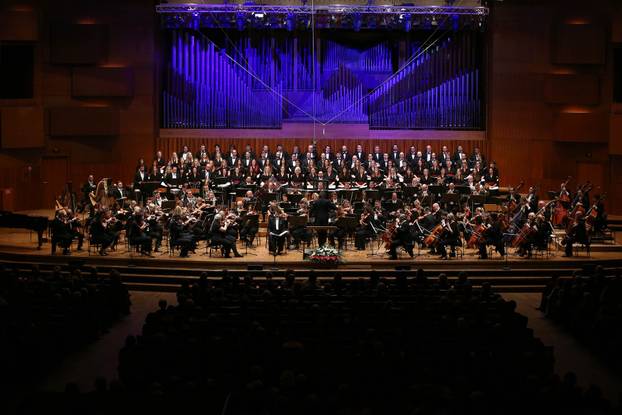 Zagreb: Nastup Zagreba?ke filharmonije u KD Vatroslava Lisinskog 