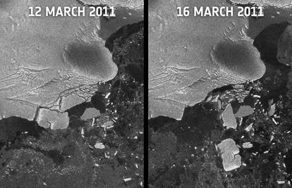 Japanski tsunami prešao je ocean i slomio antarktički led