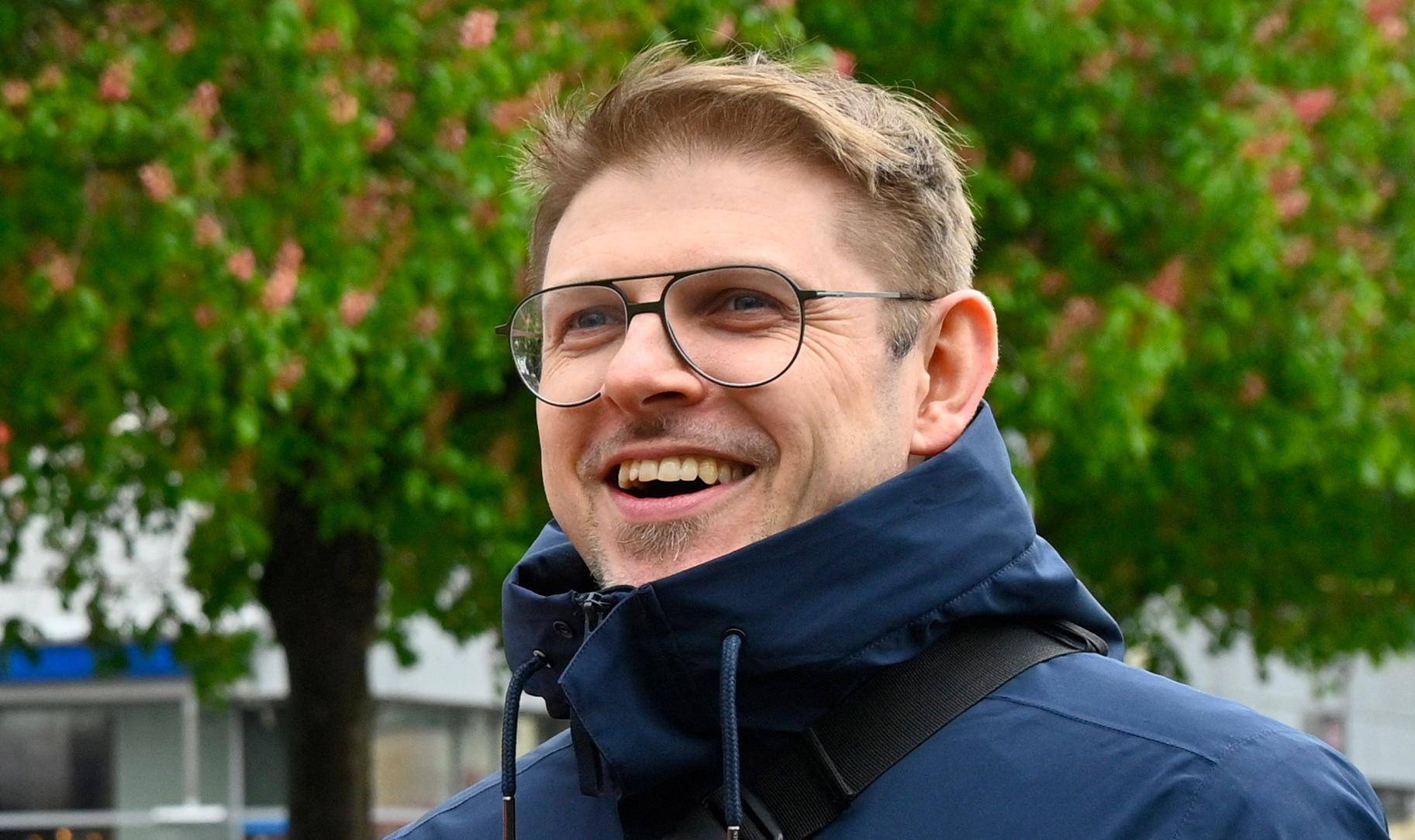 Member of the European Parliament Matthias Ecke walks in Dresden