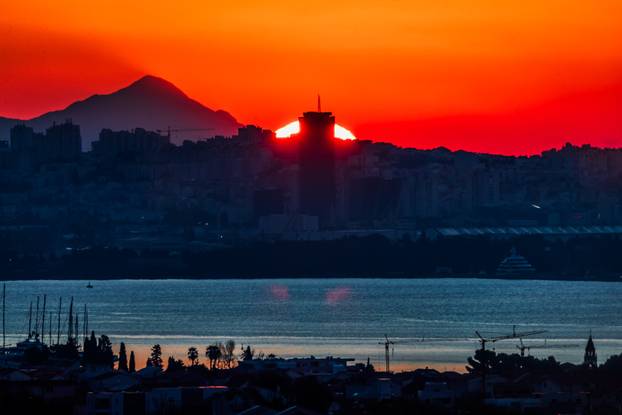 Kaštela: Prvi izlazak sunca u 2026. godini