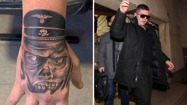 Đakić je na ruci tetovirao naci zombija iz filma 'Dead Snow'