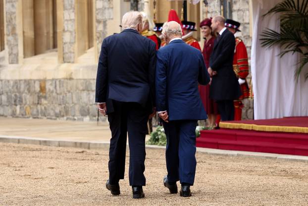 U.S. President Trump's state visit to Britain