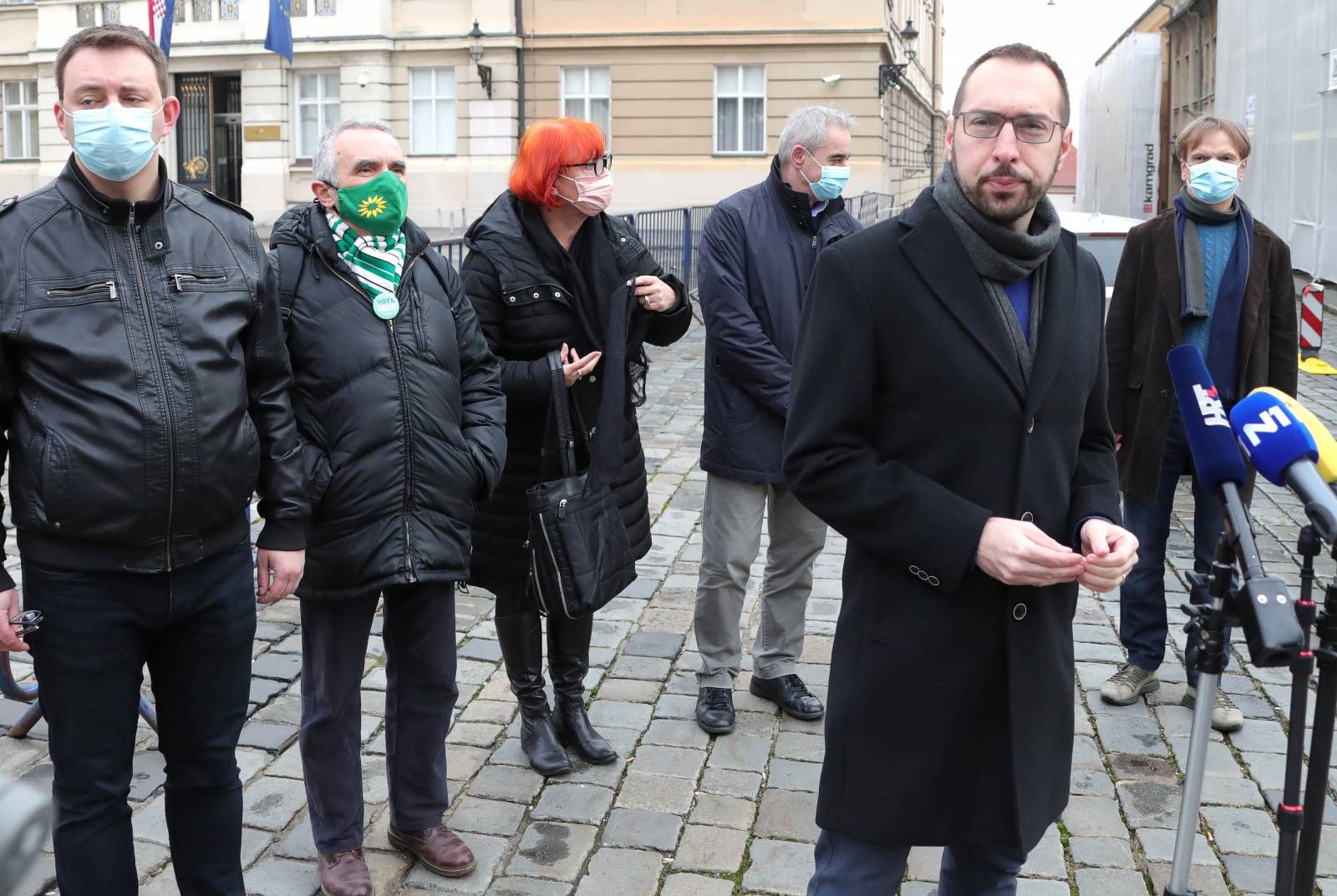 Zagreb: Održana konferencija za medije Kluba zastupnika zeleno-lijevog bloka